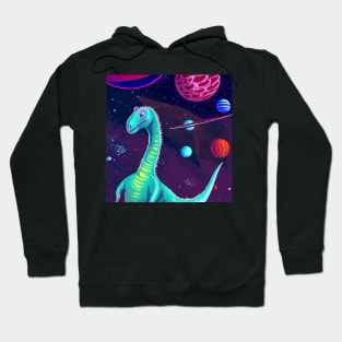 Space dinosaur Hoodie